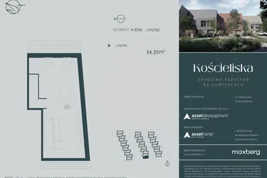 Rzut - Dom na sprzedaż 3 pokoje o powierzchni 124,55 m² - numer 11.C w Kościeliska