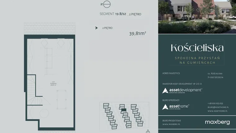 Rzut - Dom na sprzedaż 4 pokoje o powierzchni 142,95 m² - numer 19.B w Kościeliska