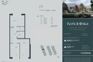Rzut - Dom na sprzedaż 4 pokoje o powierzchni 135,15 m² - numer 26.A w Kościeliska