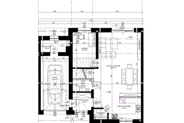 Rzut - Dom na sprzedaż 5 pokoi o powierzchni 149 m² - numer 279_1 w Osiedle Droga Hrabska etap III