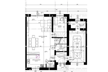 Rzut - Dom na sprzedaż 5 pokoi o powierzchni 149 m² - numer 280_2 w Osiedle Droga Hrabska etap III