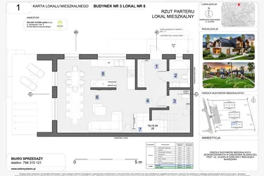 Rzut - Dom na sprzedaż 4 pokoje o powierzchni 140,18 m² - numer 5 w Zielony Olesin