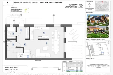 Rzut - Dom na sprzedaż 4 pokoje o powierzchni 140,18 m² - numer 8 w Zielony Olesin