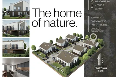 Rzut - Dom na sprzedaż 4 pokoje o powierzchni 92,74 m² - numer 7.2A w Plażowa Park Głowno