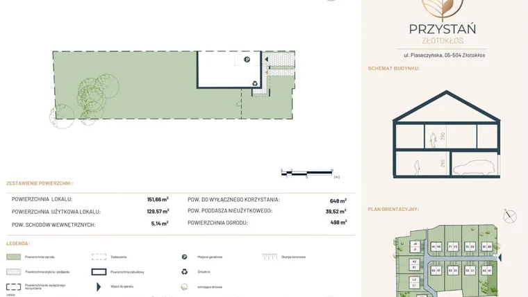 Rzut - Dom na sprzedaż 5 pokoi o powierzchni 151,66 m² - numer A1 w Przystań Złotokłos