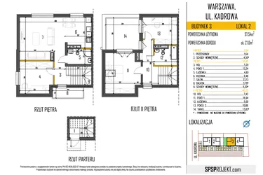 Rzut - Mieszkanie na sprzedaż 4 pokoje o powierzchni 97,54 m² - numer 4b/2 w Osiedle Korona