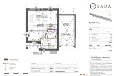 Rzut - Dom na sprzedaż 4 pokoje o powierzchni 113,29 m² - numer II/69 w Osada Magdalenka