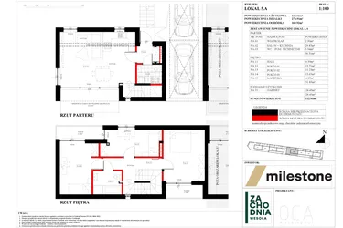 Rzut - Dom na sprzedaż 5 pokoi o powierzchni 112,61 m² - numer 5.A w Zachodnia Wesoła
