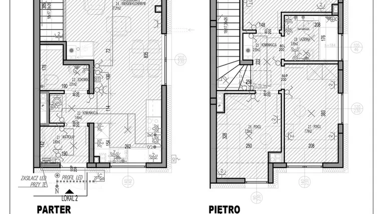 Rzut - Mieszkanie na sprzedaż 4 pokoje o powierzchni 66,13 m² - numer H3.2 w HEJ! Baniocha H