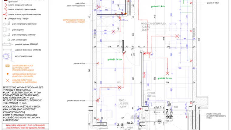 Rzut - Mieszkanie na sprzedaż 2 pokoje o powierzchni 49,96 m² - numer A.2.5 w Piekary 18