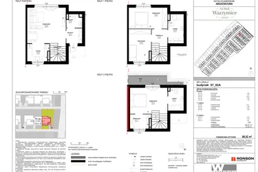 Rzut - Dom na sprzedaż 4 pokoje o powierzchni 89,52 m² - numer 57_02A w Nowe Warzymice 7.1