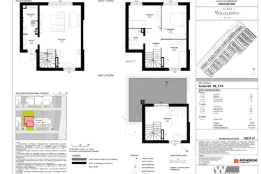 Rzut - Dom na sprzedaż 5 pokoi o powierzchni 102,1 m² - numer 58_01A w Nowe Warzymice 7.1