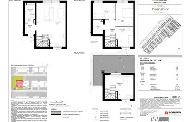 Rzut - Dom na sprzedaż 5 pokoi o powierzchni 101,71 m² - numer 59_01A w Nowe Warzymice 7.1