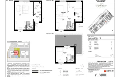 Rzut - Dom na sprzedaż 5 pokoi o powierzchni 101,71 m² - numer 67_01B w Nowe Warzymice 7.1