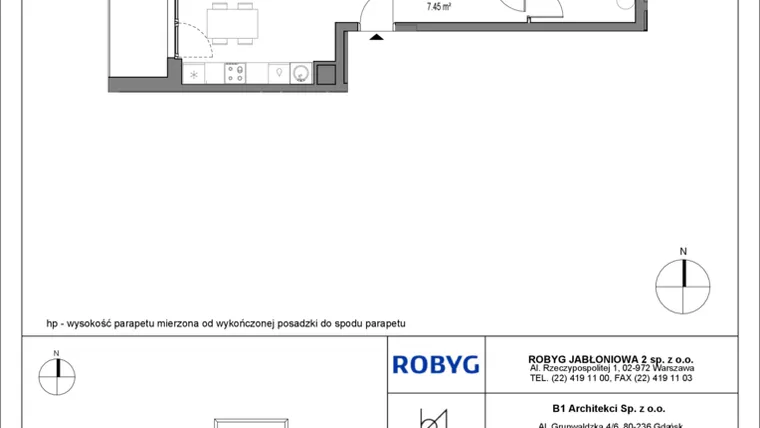 Rzut - Mieszkanie na sprzedaż 3 pokoje o powierzchni 55,65 m² - numer C12.2M08 w Lawendowe Wzgórza bud. C12