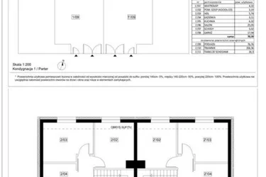 Rzut - Dom na sprzedaż 5 pokoi o powierzchni 135,98 m² - numer 1 w Domy w Dobrzewinie