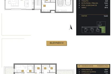 Rzut - Dom na sprzedaż 5 pokoi o powierzchni 234,42 m² - numer 4 w Villa Verde