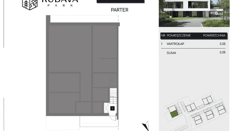 Rzut - Mieszkanie na sprzedaż 3 pokoje o powierzchni 153,02 m² - numer M8B w Rudava Park