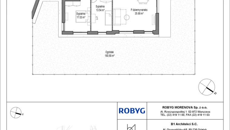 Rzut - Mieszkanie na sprzedaż 4 pokoje o powierzchni 100,92 m² - numer A.0M08 w Leszczyńskich 2