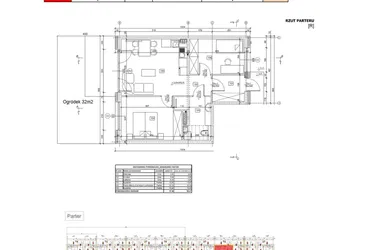 Rzut - Mieszkanie na sprzedaż 3 pokoje o powierzchni 57,9 m² - numer 42/4 w Ogrody Kochanowskiego