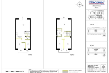 Rzut - Dom na sprzedaż 5 pokoi o powierzchni 116,1 m² - numer F2 w Rezydencja Miłosna