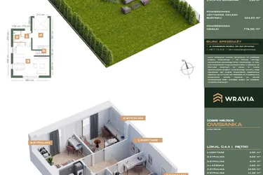 Rzut - Dom na sprzedaż 5 pokoi o powierzchni 106,08 m² - numer C4/A w Dobre Miejsce Owsianka