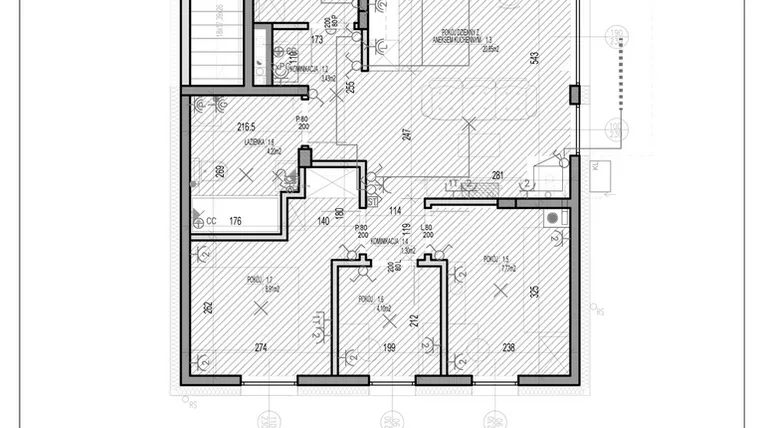 Rzut - Mieszkanie na sprzedaż 4 pokoje o powierzchni 54,58 m² - numer J2.1 w HEJ! Baniocha J