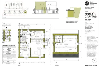 Rzut - Mieszkanie na sprzedaż 4 pokoje o powierzchni 97,34 m² - numer DI.10b w Sady Stachowo etap II
