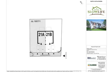 Rzut - Dom na sprzedaż 4 pokoje o powierzchni 96,09 m² - numer 21A w Osiedle Slow Life etap 2