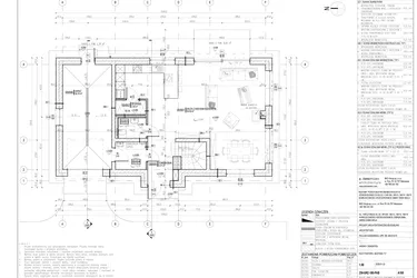 Rzut - Dom na sprzedaż 4 pokoje o powierzchni 172,36 m² - numer piętrowy w Grzegorzewice