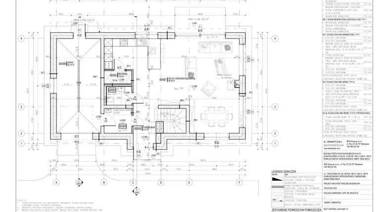Rzut - Dom na sprzedaż 4 pokoje o powierzchni 172,36 m² - numer piętrowy w Grzegorzewice
