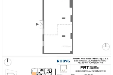 Rzut - Lokal użytkowy na sprzedaż 1 pokój o powierzchni 121,51 m² - numer SU1/B/0/LU3 w Sady Ursynów