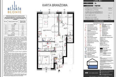 Rzut - Mieszkanie na sprzedaż 3 pokoje o powierzchni 49,12 m² - numer B6-1 w Bliskie Błonie - Bud. B