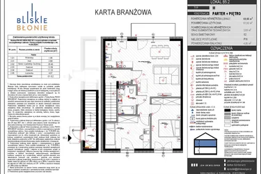 Rzut - Mieszkanie na sprzedaż 3 pokoje o powierzchni 61,62 m² - numer B5-2 w Bliskie Błonie - Bud. B