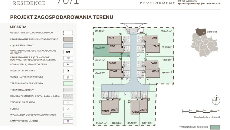 Rzut - Dom na sprzedaż 5 pokoi o powierzchni 123,23 m² - numer 70_1 w Juranda Residence
