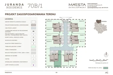 Rzut - Dom na sprzedaż 5 pokoi o powierzchni 123,23 m² - numer 70B_1 w Juranda Residence