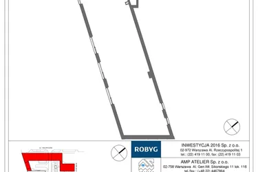 Rzut - Lokal użytkowy na sprzedaż 1 pokój o powierzchni 198,35 m² - numer RM/2B/K/1/LU1 w Rytm Mokotowa - etap 2B