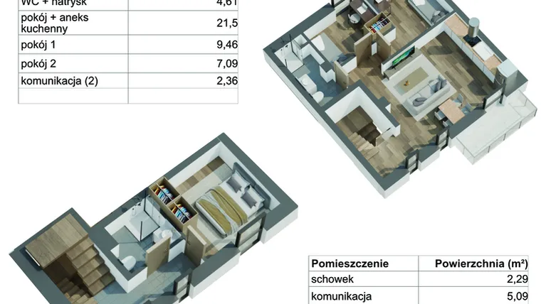 Rzut - Mieszkanie na sprzedaż 4 pokoje o powierzchni 77,3 m² - numer B2/lokal 2-04 w Broniewskiego 20