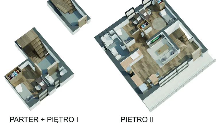Rzut - Mieszkanie na sprzedaż 4 pokoje o powierzchni 72,05 m² - numer B1/lokal 2-02 w Broniewskiego 20