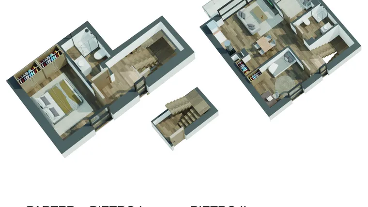 Rzut - Mieszkanie na sprzedaż 4 pokoje o powierzchni 76,93 m² - numer B6/lokal2-12 w Broniewskiego 20