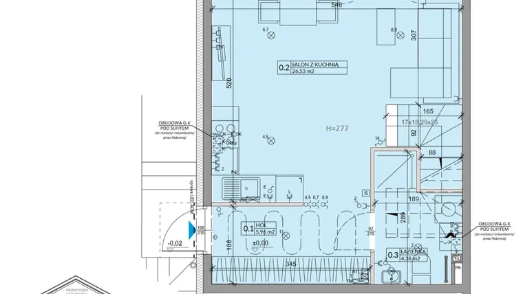 Rzut - Dom na sprzedaż 4 pokoje o powierzchni 81,17 m² - numer 16B w Ogrody Przyjaciół 5 etap V