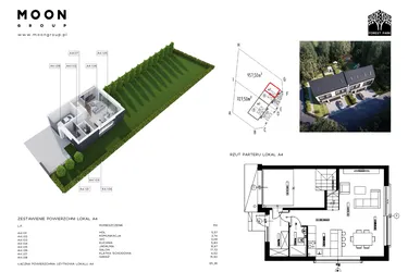 Rzut - Dom na sprzedaż 4 pokoje o powierzchni 119,64 m² - numer A4 w Rodzinny segment z ogrodem i garażem | Forest Park