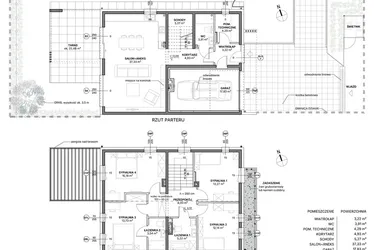 Rzut - Dom na sprzedaż 5 pokoi o powierzchni 148,86 m² - numer D2.B w Awionika