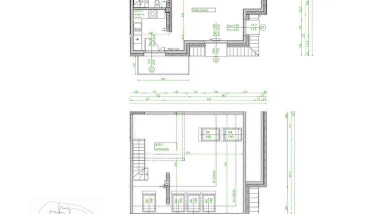 Rzut - Mieszkanie na sprzedaż 4 pokoje o powierzchni 90,13 m² - numer A.III.1 w Villa Rosenthal