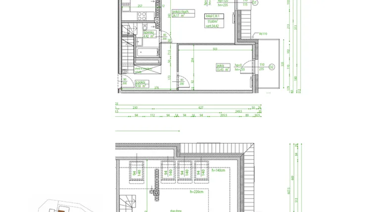 Rzut - Mieszkanie na sprzedaż 4 pokoje o powierzchni 87,07 m² - numer C.III.1 w Villa Rosenthal
