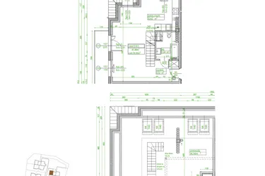 Rzut - Mieszkanie na sprzedaż 4 pokoje o powierzchni 76,57 m² - numer D.III.5 w Villa Rosenthal