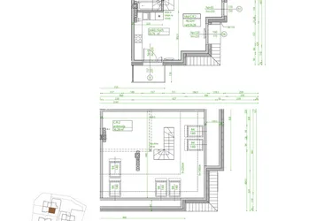 Rzut - Mieszkanie na sprzedaż 4 pokoje o powierzchni 80,29 m² - numer C.III.2 w Villa Rosenthal