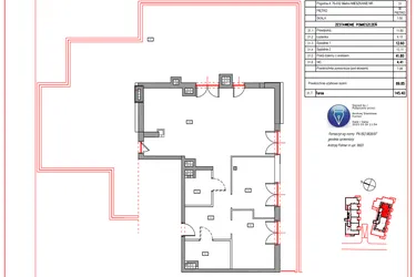 Rzut - Mieszkanie na sprzedaż 3 pokoje o powierzchni 89,85 m² - numer B.31 w Villa Verona Mielno