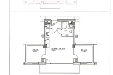 Rzut - Mieszkanie na sprzedaż 3 pokoje o powierzchni 54,63 m² - numer 10 w Nowy Horyzont