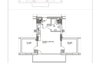 Rzut - Mieszkanie na sprzedaż 3 pokoje o powierzchni 54,42 m² - numer 24 w Nowy Horyzont